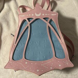 Pink Lantern Ita Bag Backpack by Tinkerbells Kawaii Convertible Crossbody